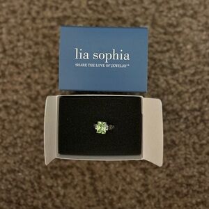 Lia Sophia “Appletini” ring
